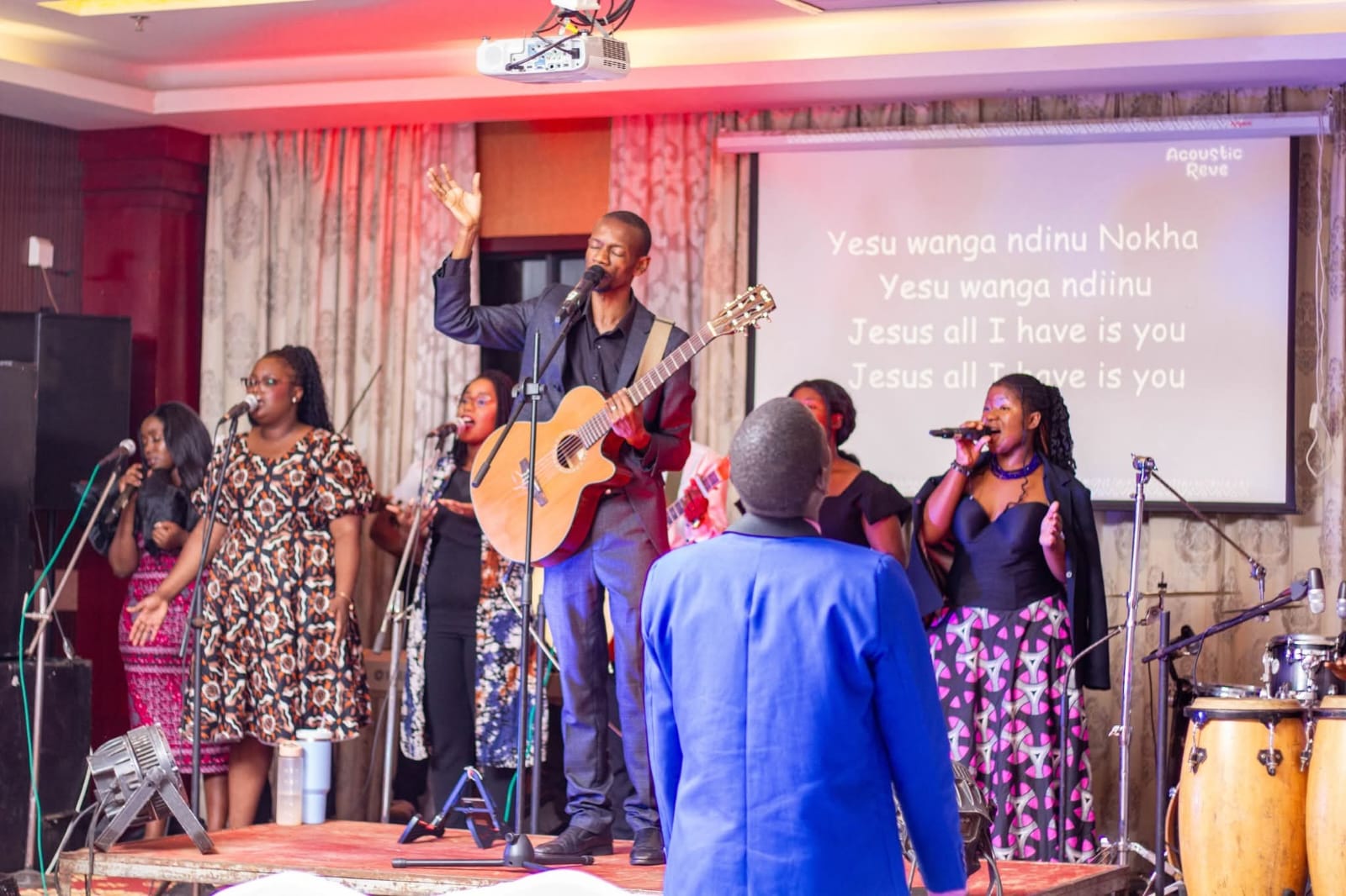 EWOCO leading worship